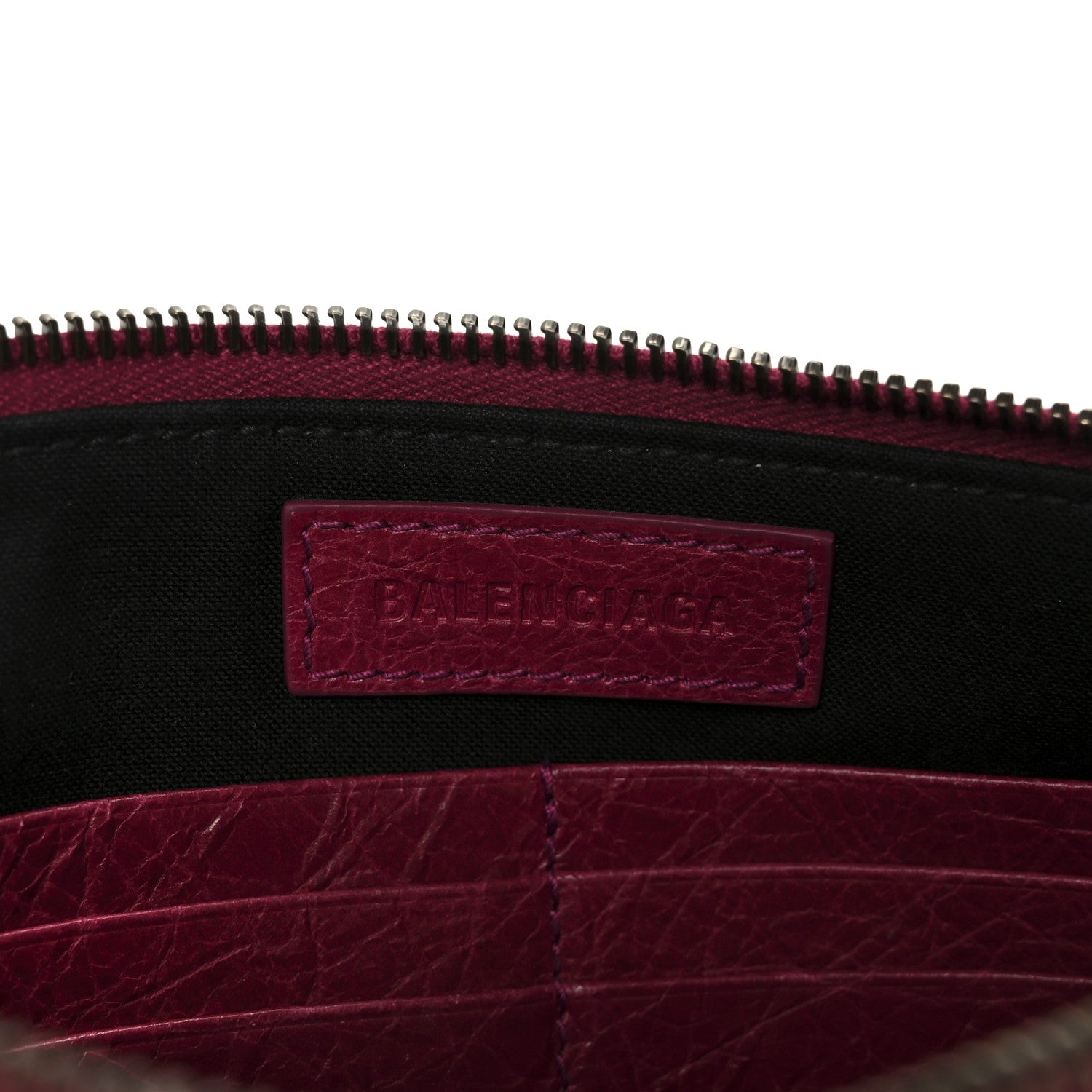 Balenciaga Agneau Arena Classic Hardware Le City Pouch On Strap Framboise 6 of 10