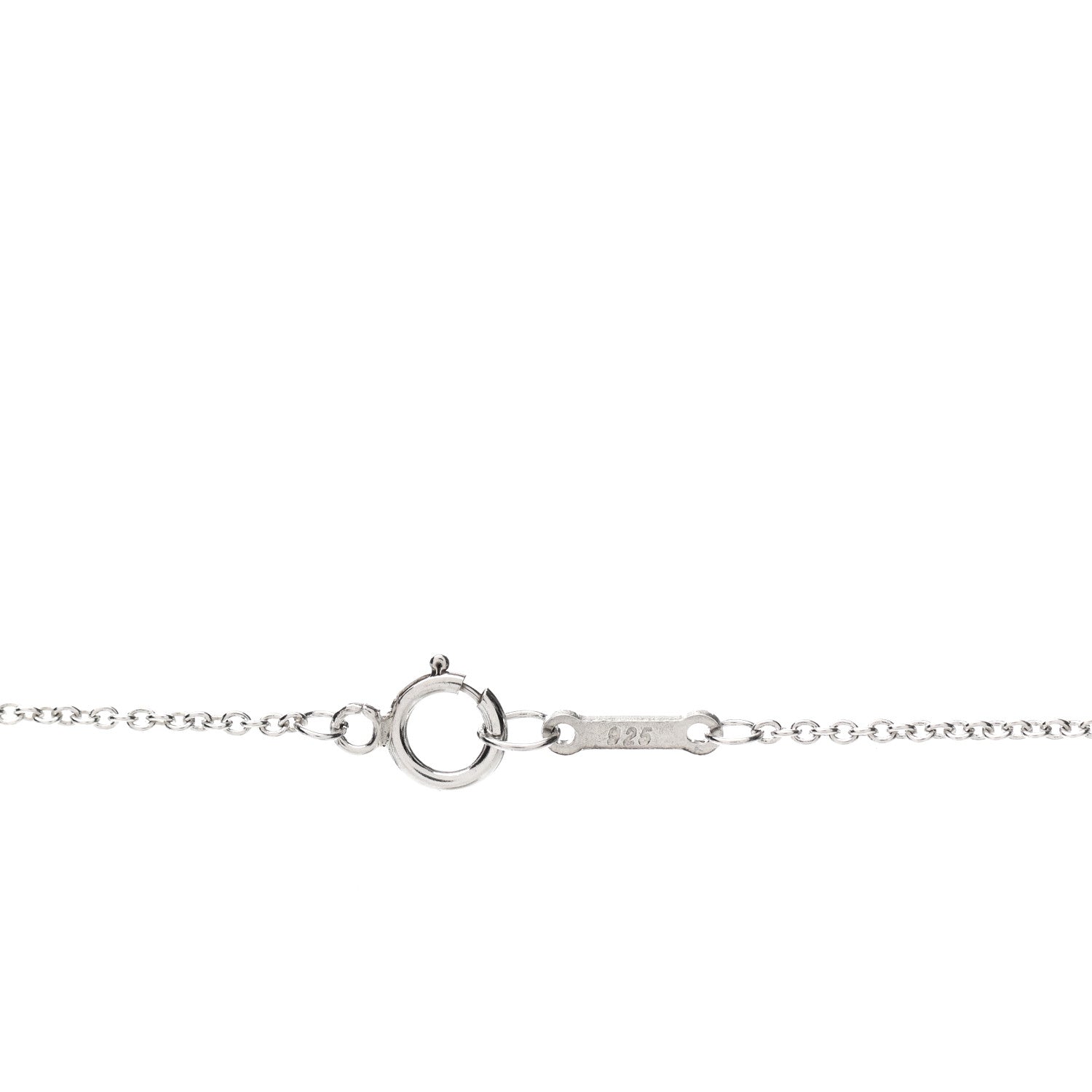 Tiffany Sterling Silver Teddy Bear Pendant Necklace 5 of 5