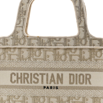 Christian Dior Oblique Mini Book Tote Gold Multicolor 8 of 10