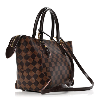 Louis Vuitton Damier Ebene Caissa Tote PM Rose Ballerine 3 of 7