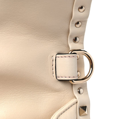 Valentino Garavani Nappa Medium Candystud Top Handle Bag Light Ivory 9 of 9