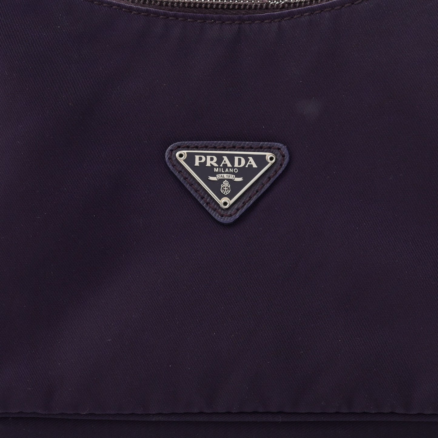 Tessuto Nylon Sport Shoulder Bag Prugna