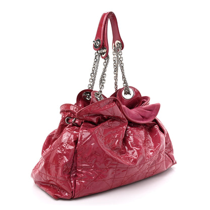 Christian Dior Patent Cannage Medium Le Trente Tote Pink 3 of 18