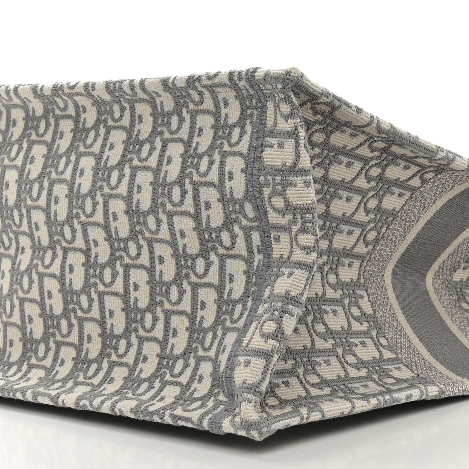 Christian Dior Oblique Large Book Tote Grey 10 of 12