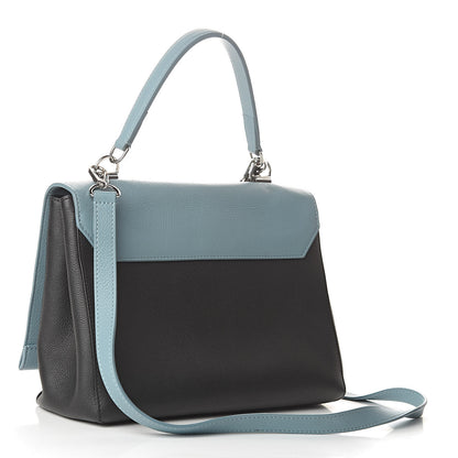Louis Vuitton Soft Calfskin Lockme II Top Handle Sky 3 of 13