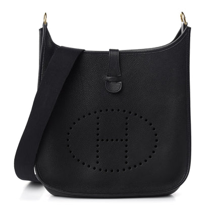Hermes Togo Evelyne GM Black 1 of 8