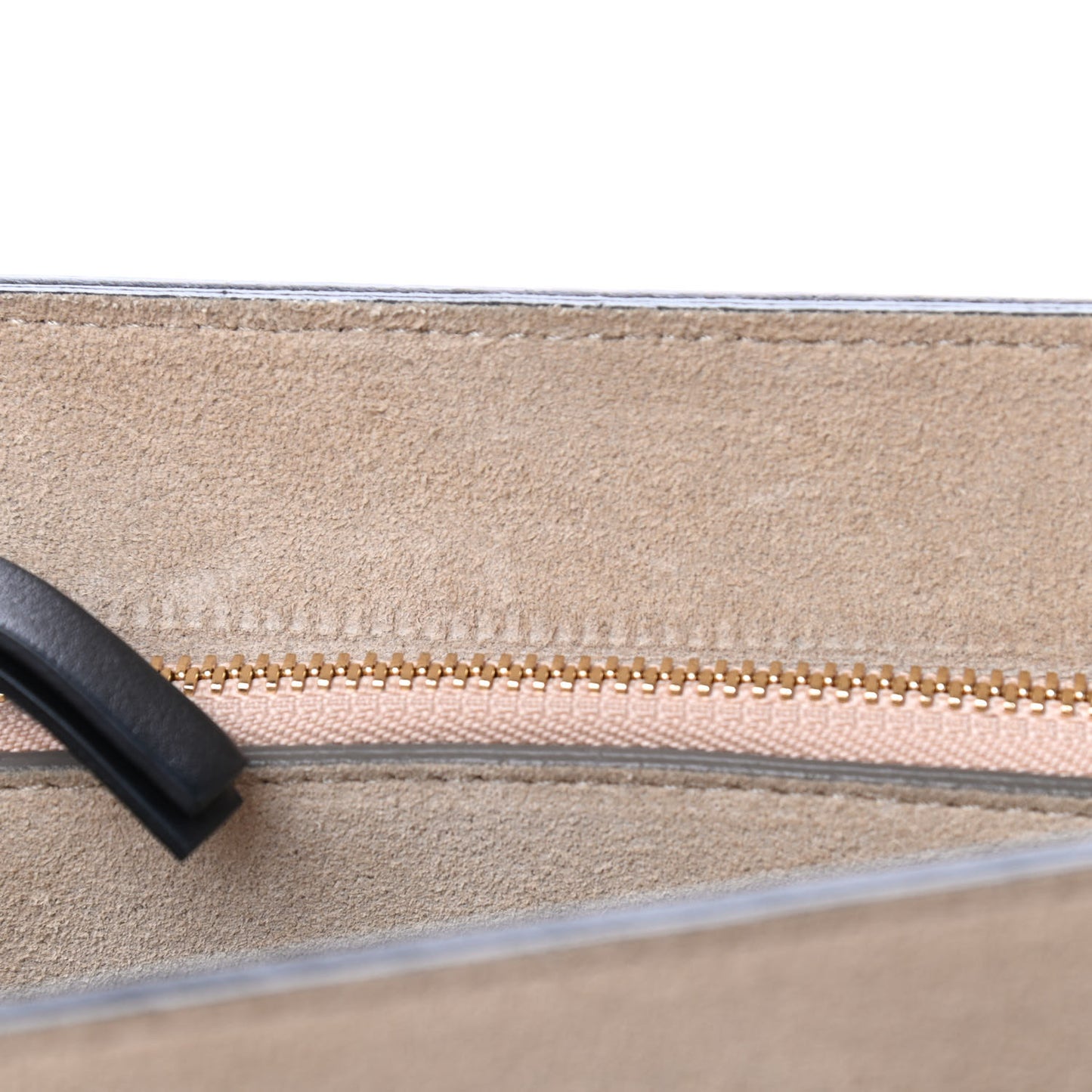 Suede Calfskin Medium Faye Shoulder Bag Black
