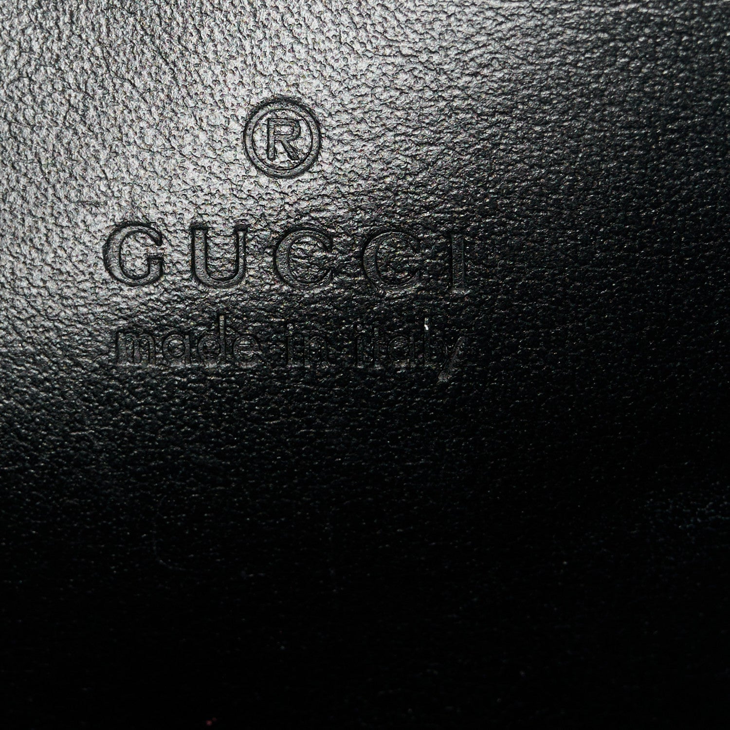Gucci Calfskin Matelasse Monochrome Mini GG Marmont Chain Shoulder Bag Black 6 of 10