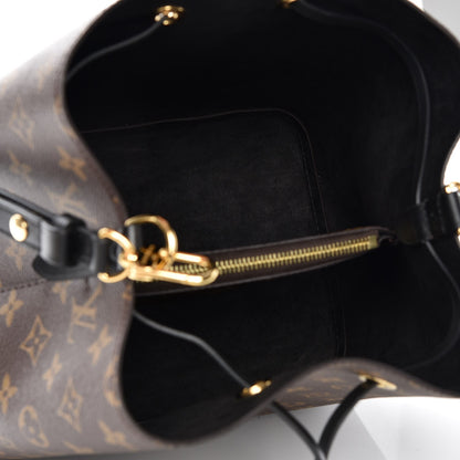 Louis Vuitton Monogram Neonoe MM Black 5 of 8