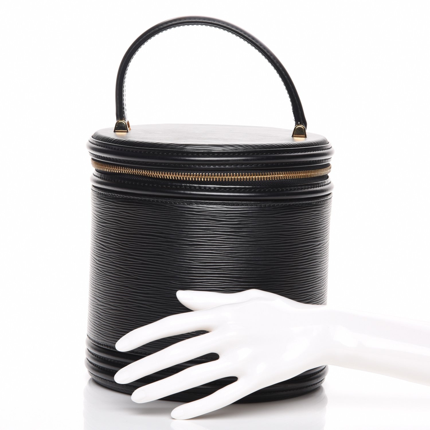 Louis Vuitton Epi Cannes Black 3 of 8