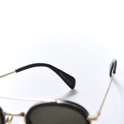 Celine Round Mia Sunglasses CL 41424/S Black 6 of 7