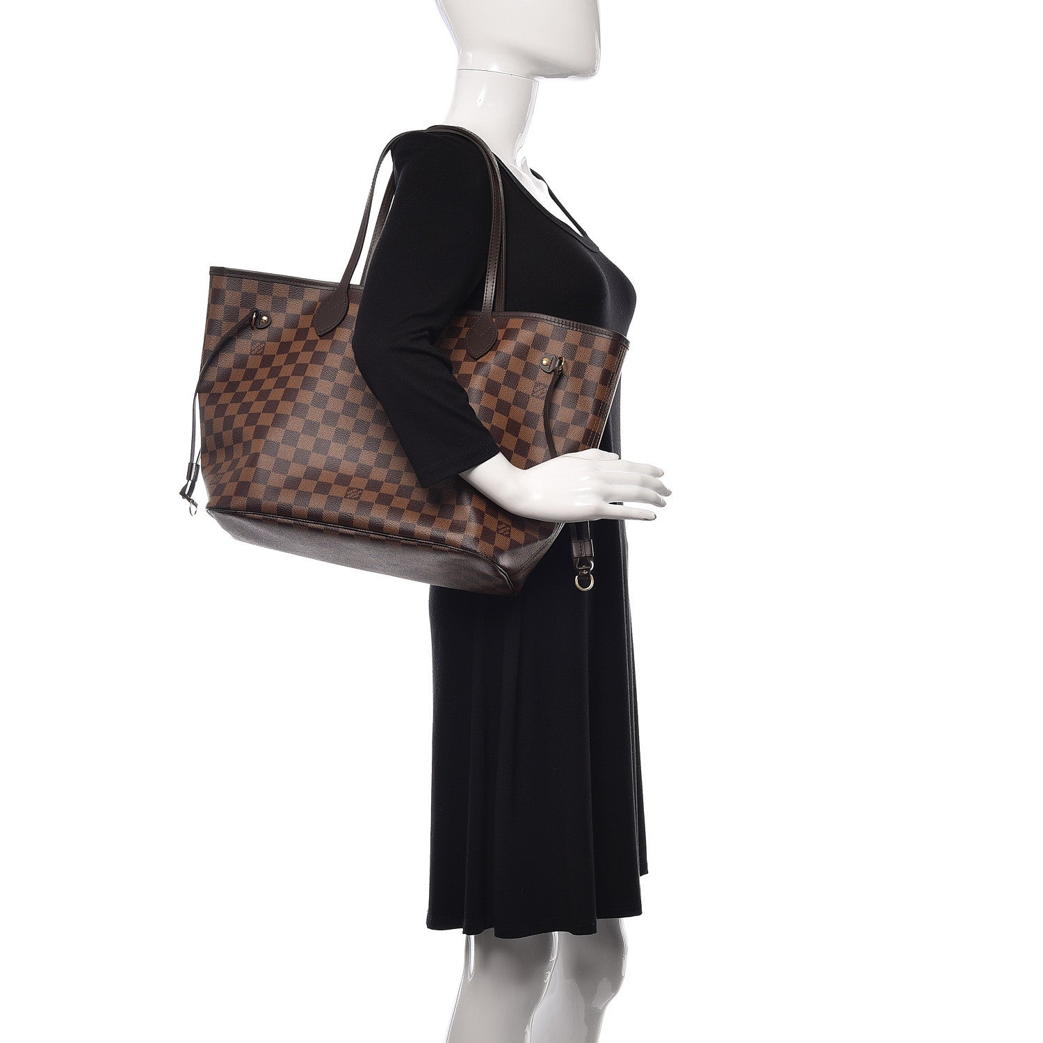 Louis Vuitton Damier Ebene Neo Neverfull MM 2 of 13