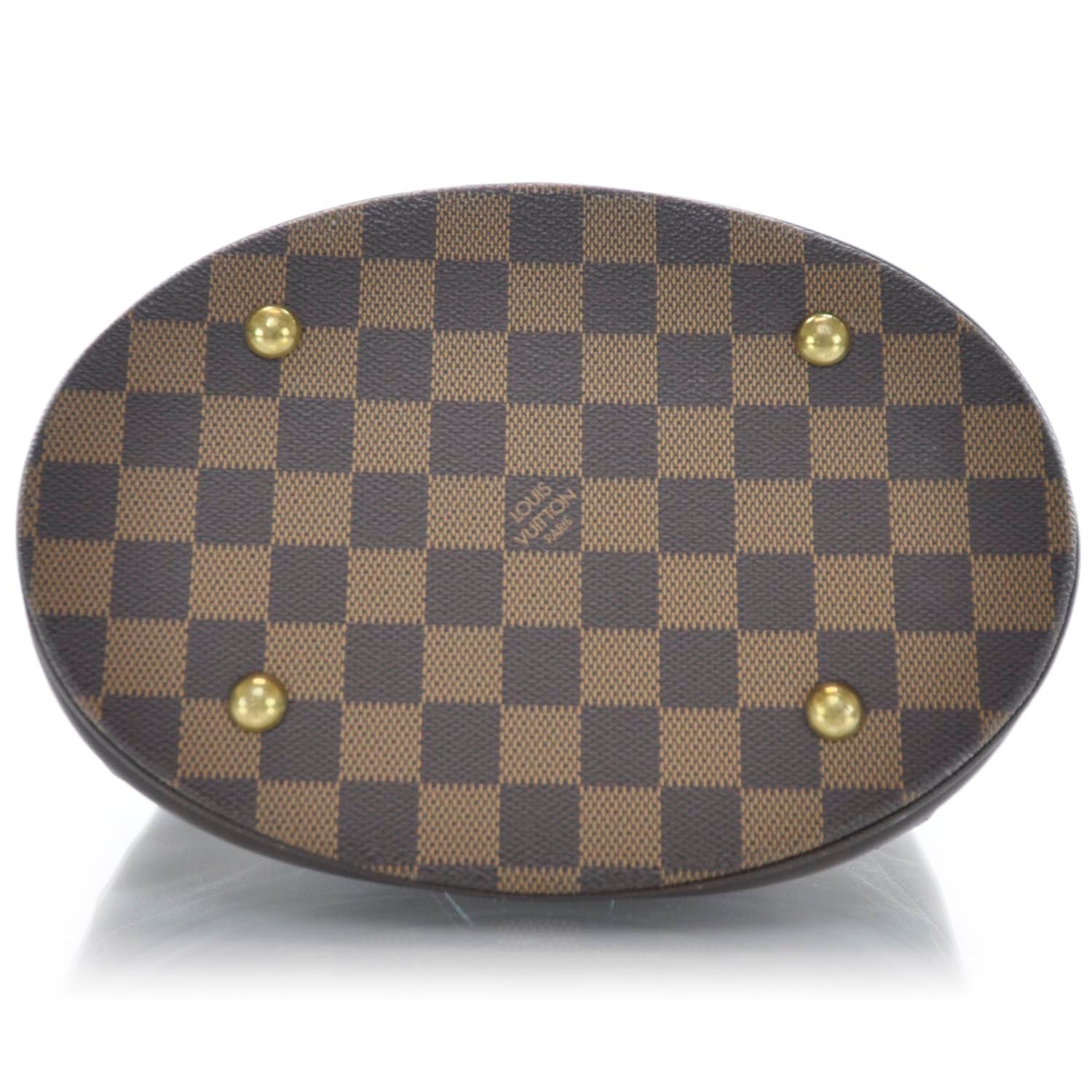 Louis Vuitton Damier Ebene Marais Bucket 23 6 of 9