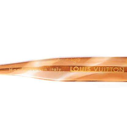 Louis Vuitton Soupcon Rond Sunglasses Light Glitter Honey 4 of 5
