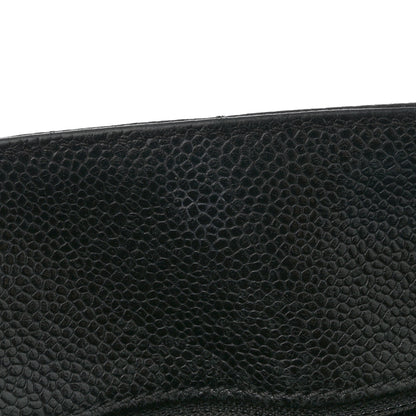 Chanel Caviar Quilted Grand Shopping Tote GST Black 12 of 15