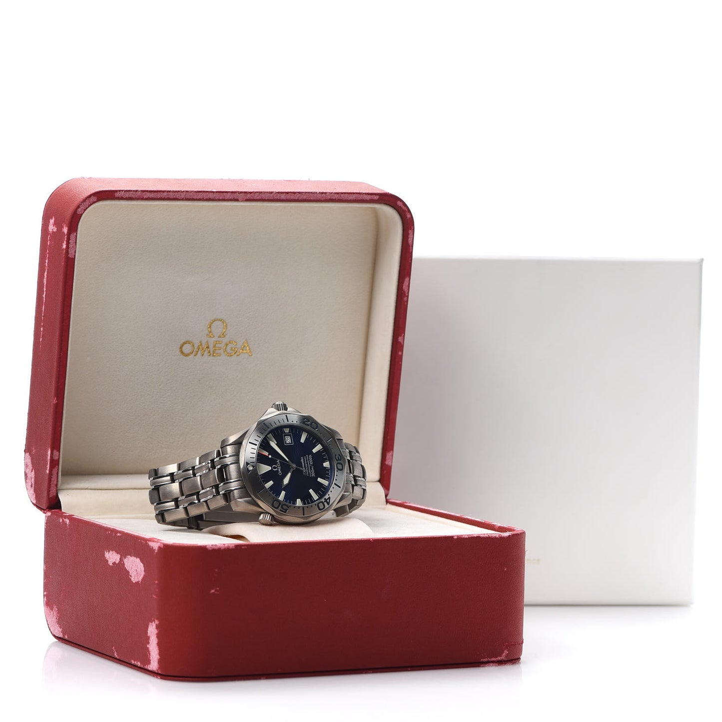 Titanium 41mm Seamaster Professional 300 Automatic Watch Blue 2231.80.00