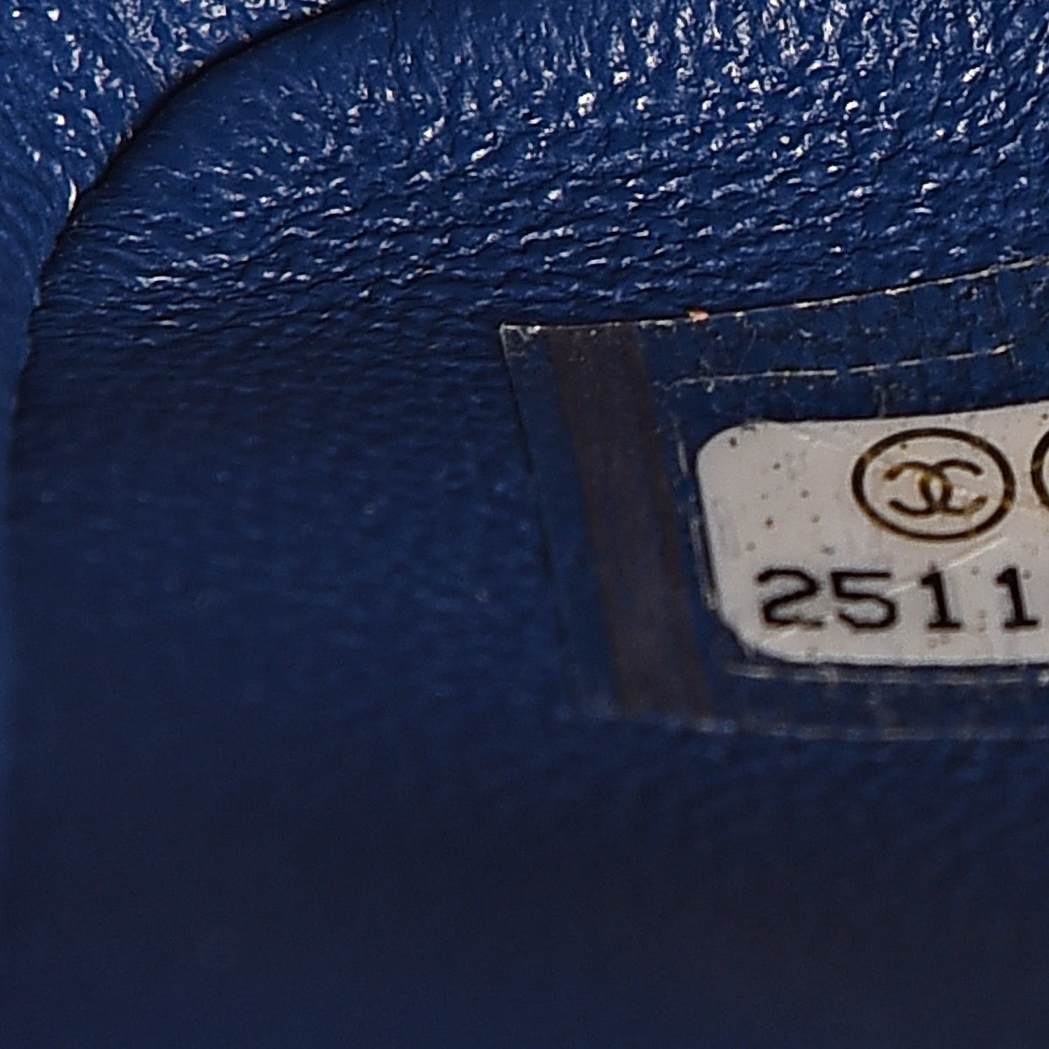 Chanel Lambskin Quilted Mini Rectangular Flap Blue 11 of 12
