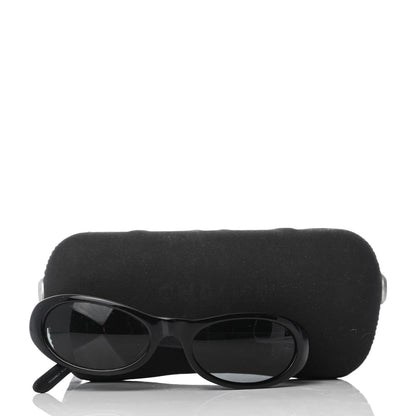 Chanel Lambskin Quilted CC Sunglasses 5129-Q Black 9 of 9