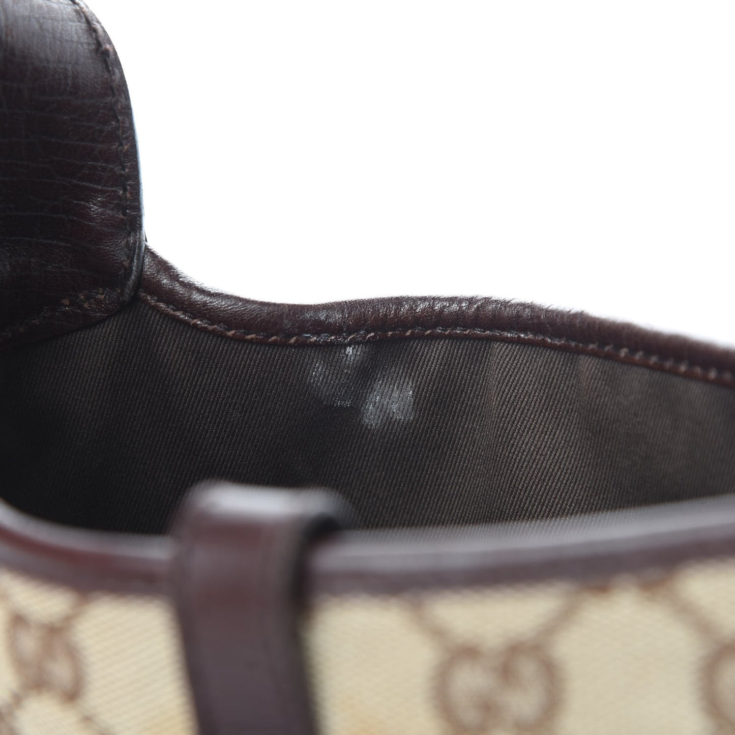 Monogram Web Small Jackie O Hobo Dark Brown