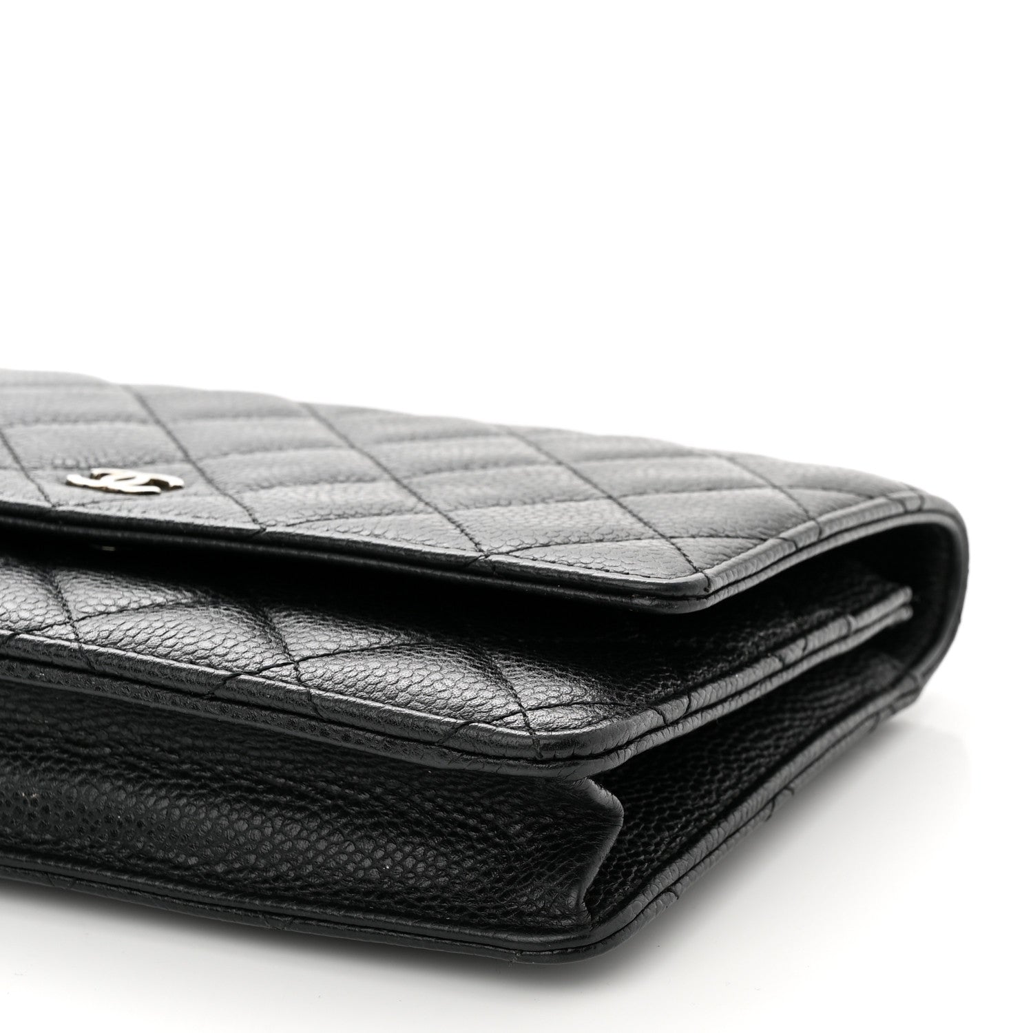 Chanel Caviar Quilted Wallet on Chain WOC Black 11 of 11
