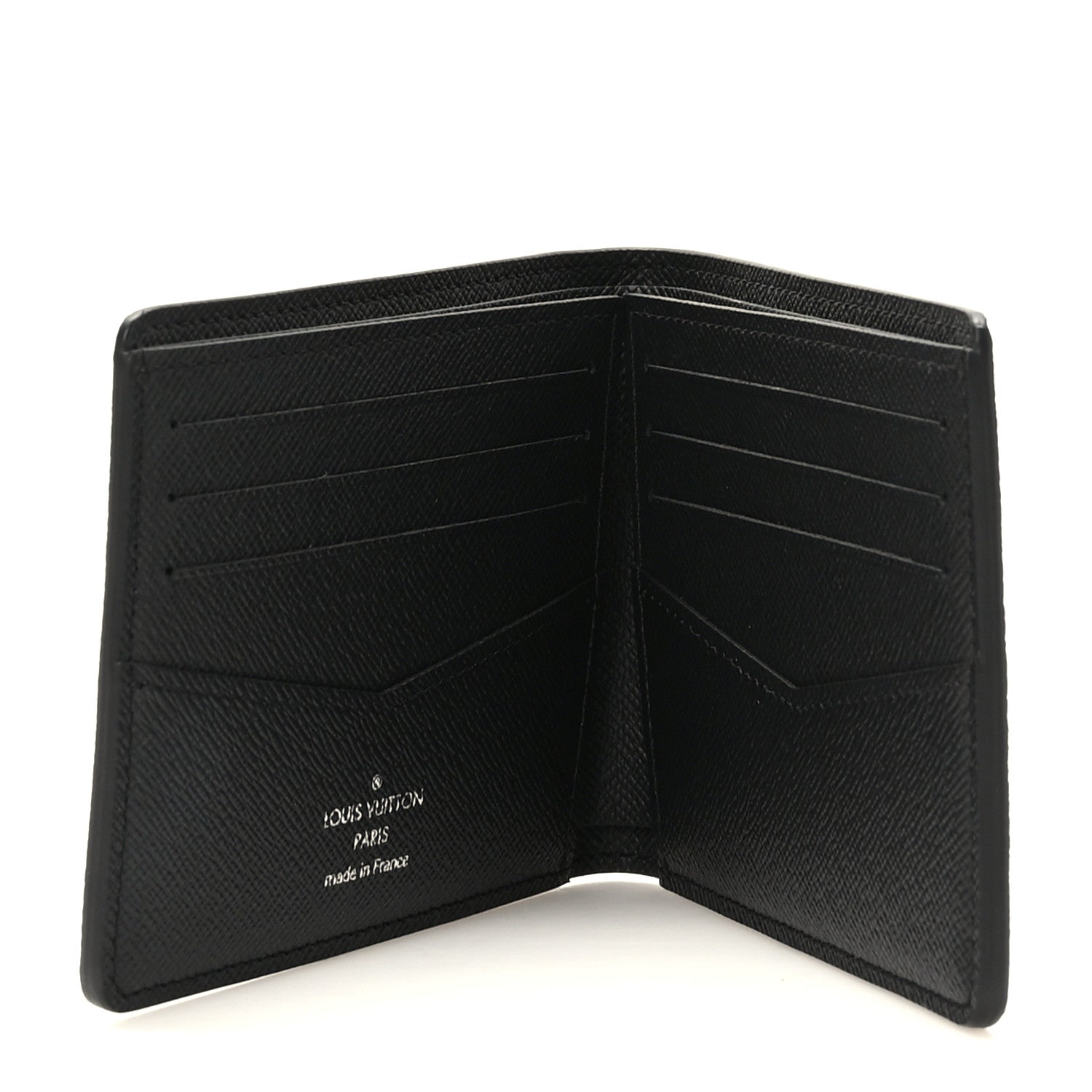 Louis Vuitton Taiga Slender Wallet Black 5 of 7
