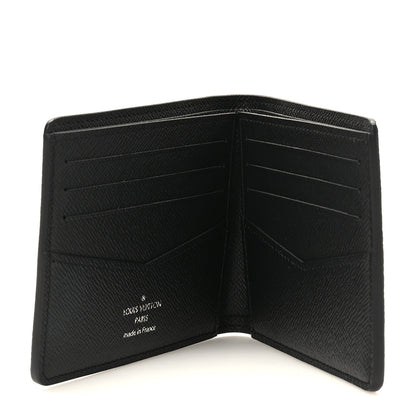 Louis Vuitton Taiga Slender Wallet Black 5 of 7
