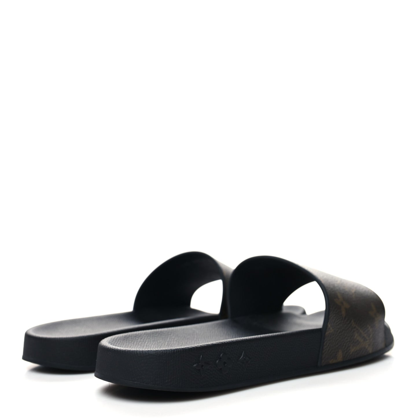 Monogram Sunbath Slide Sandals 8.5