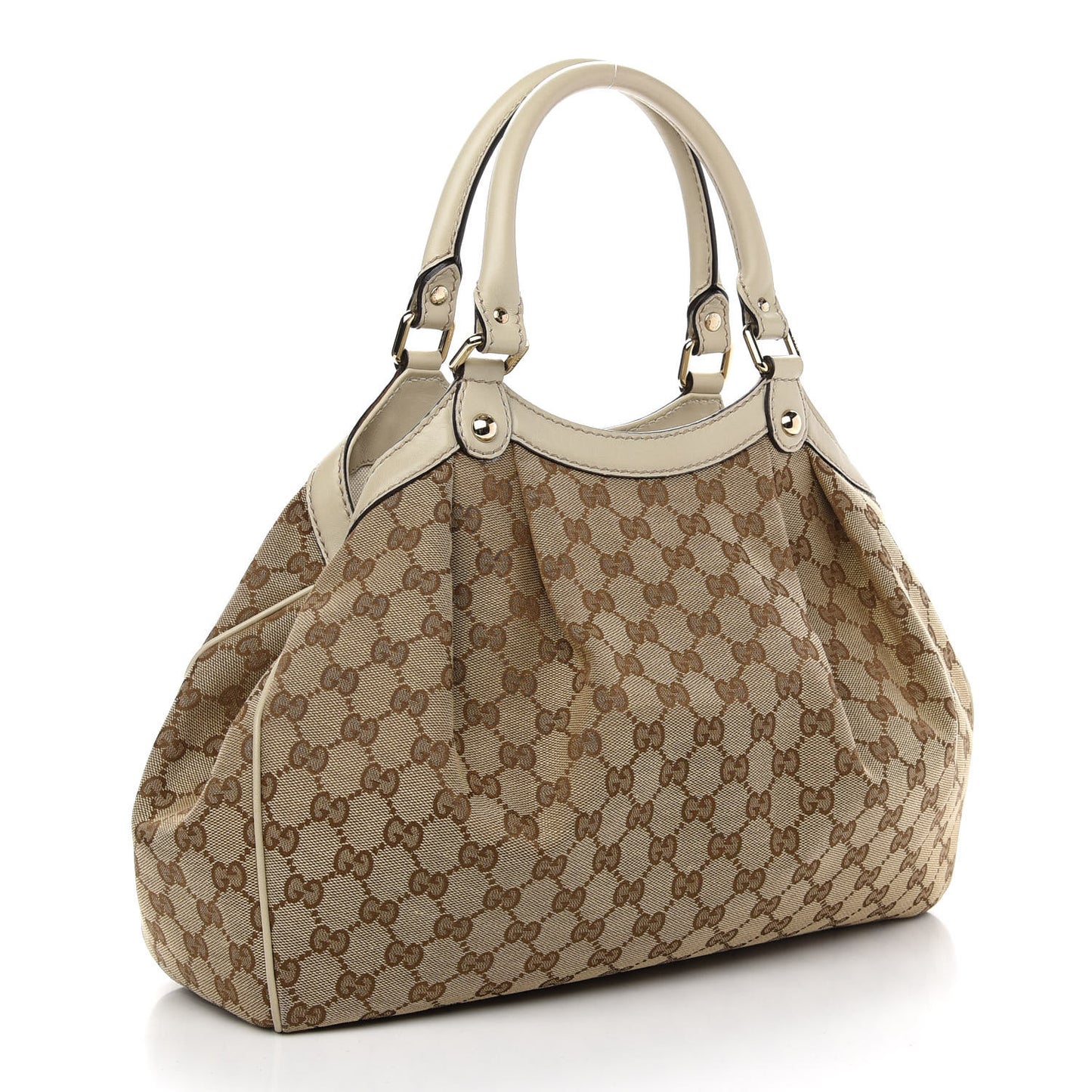 Monogram Medium Sukey Tote Off White