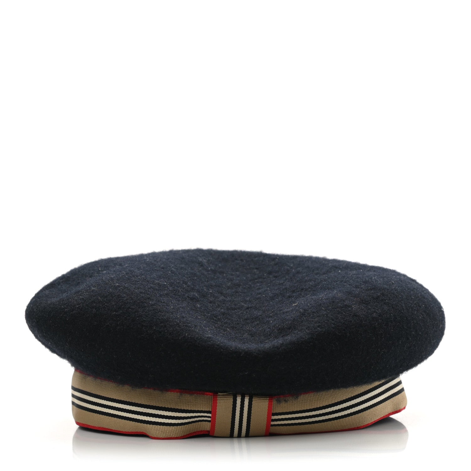 Burberry Wool Kids Beret 8-12Y Black 5 of 8