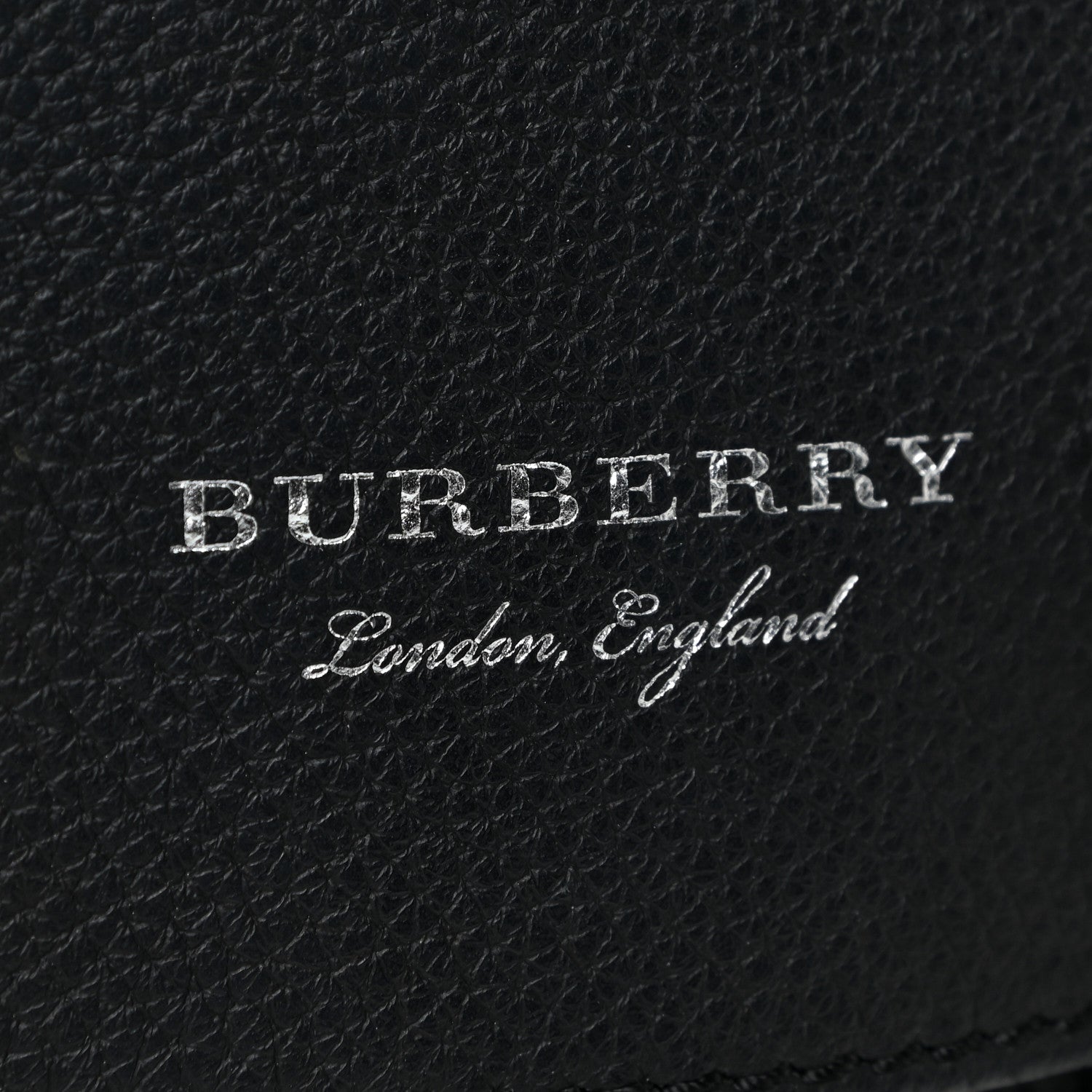 Burberry Soft Grain Calfskin Baby Bridle Saddle Bag Black 13 of 13