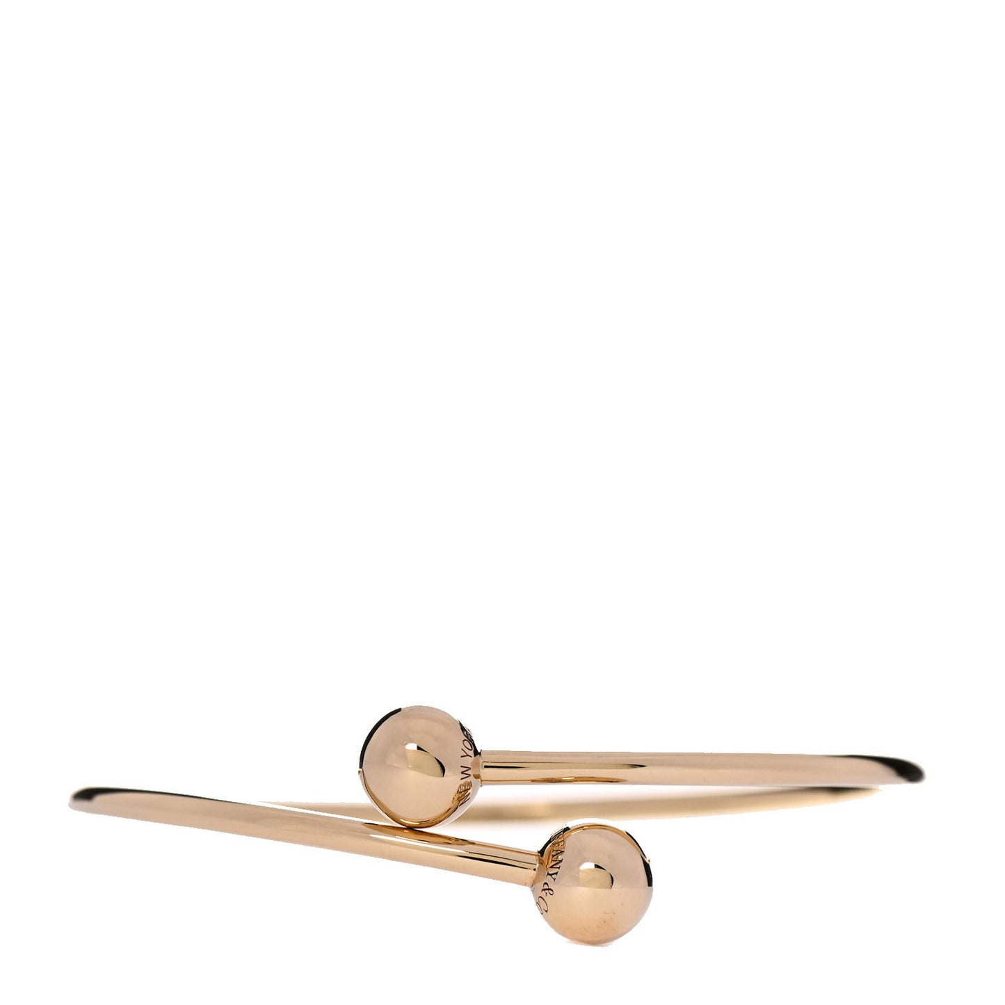 18K Yellow Gold 8mm HardWear Ball Bypass Bracelet