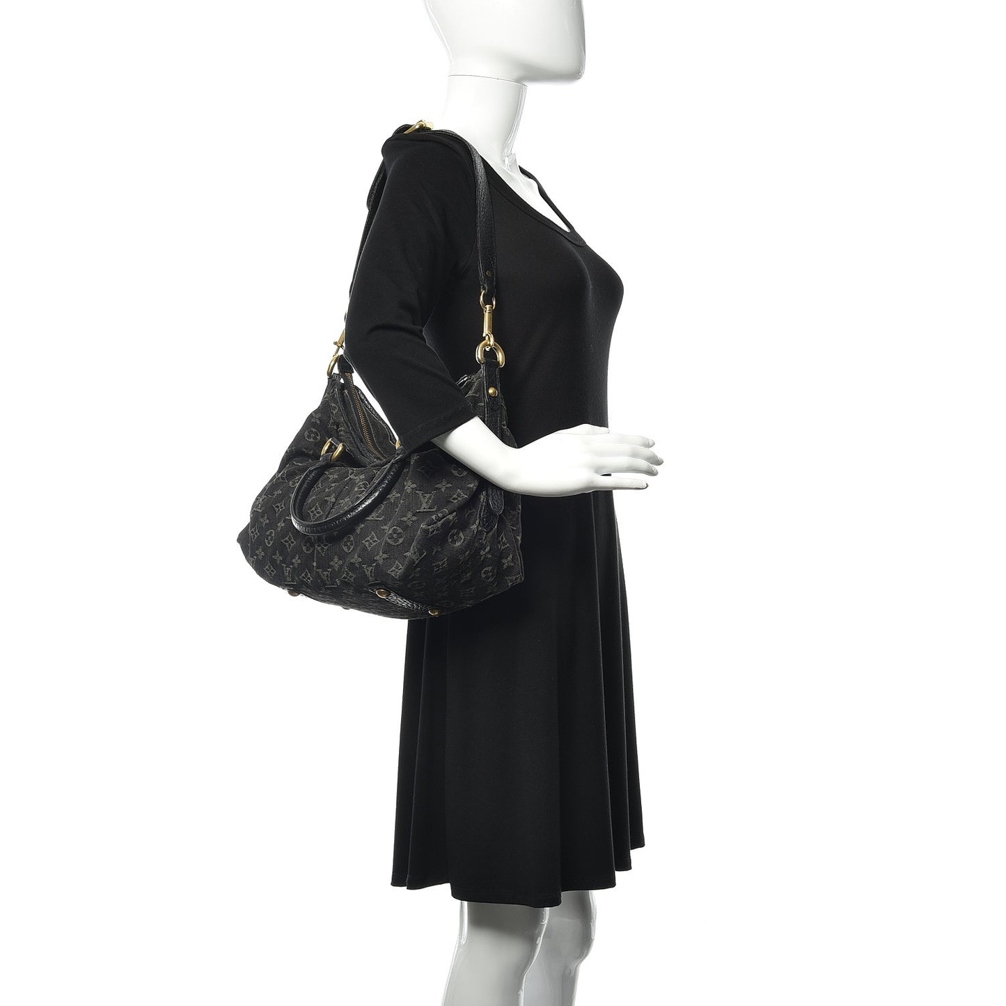 Denim Neo Cabby MM Black