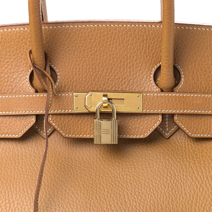 Hermes Ardennes Birkin 35 Naturelle 9 of 18