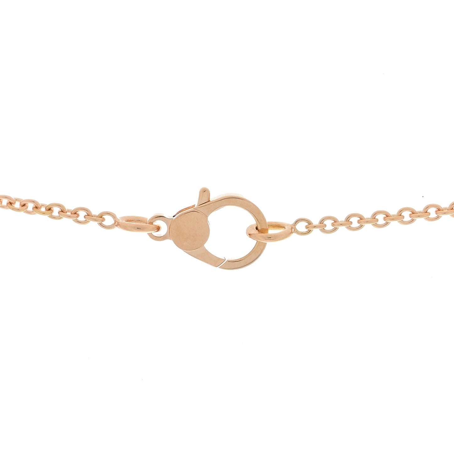 18K Rose Gold Diamond Finesse Pendant Necklace
