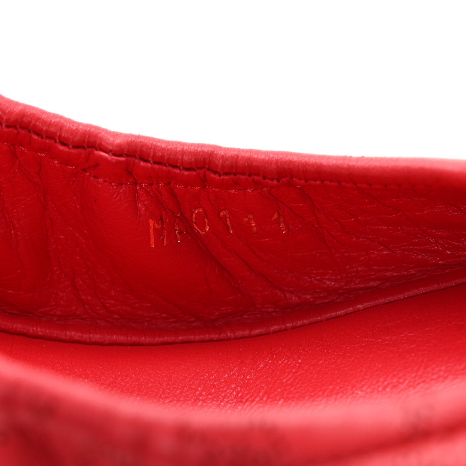 Louis Vuitton Mahina Elba Ballet Flats 39.5 Red 9 of 11