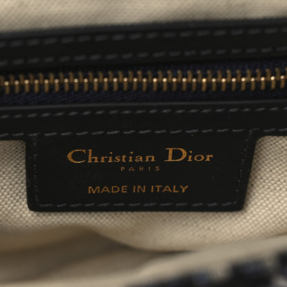 Christian Dior Oblique Saddle Bag Blue 6 of 9