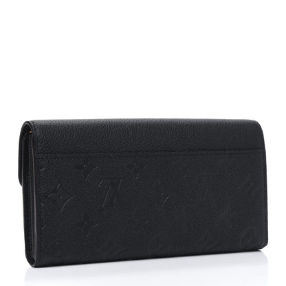 Louis Vuitton Empreinte Sarah Wallet NM Black 2 of 5
