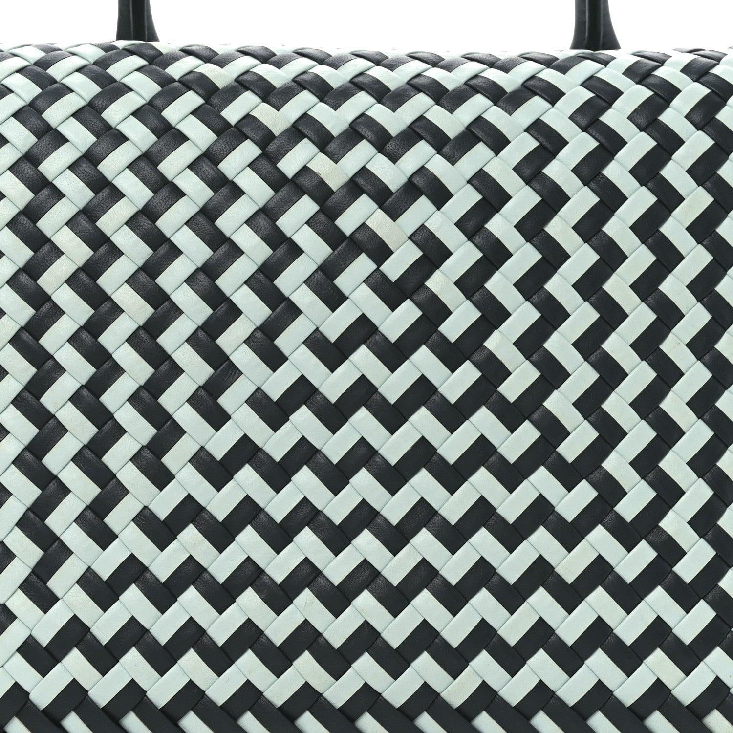 Bottega Veneta Nappa Intrecciato Patti Top Handle Bag Inkwell Teal 7 of 9
