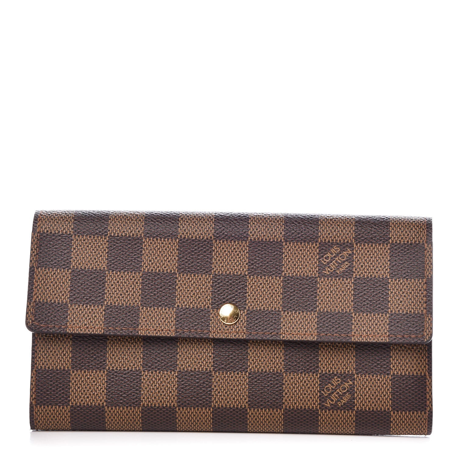 Louis Vuitton Damier Ebene Sarah Wallet 1 of 7