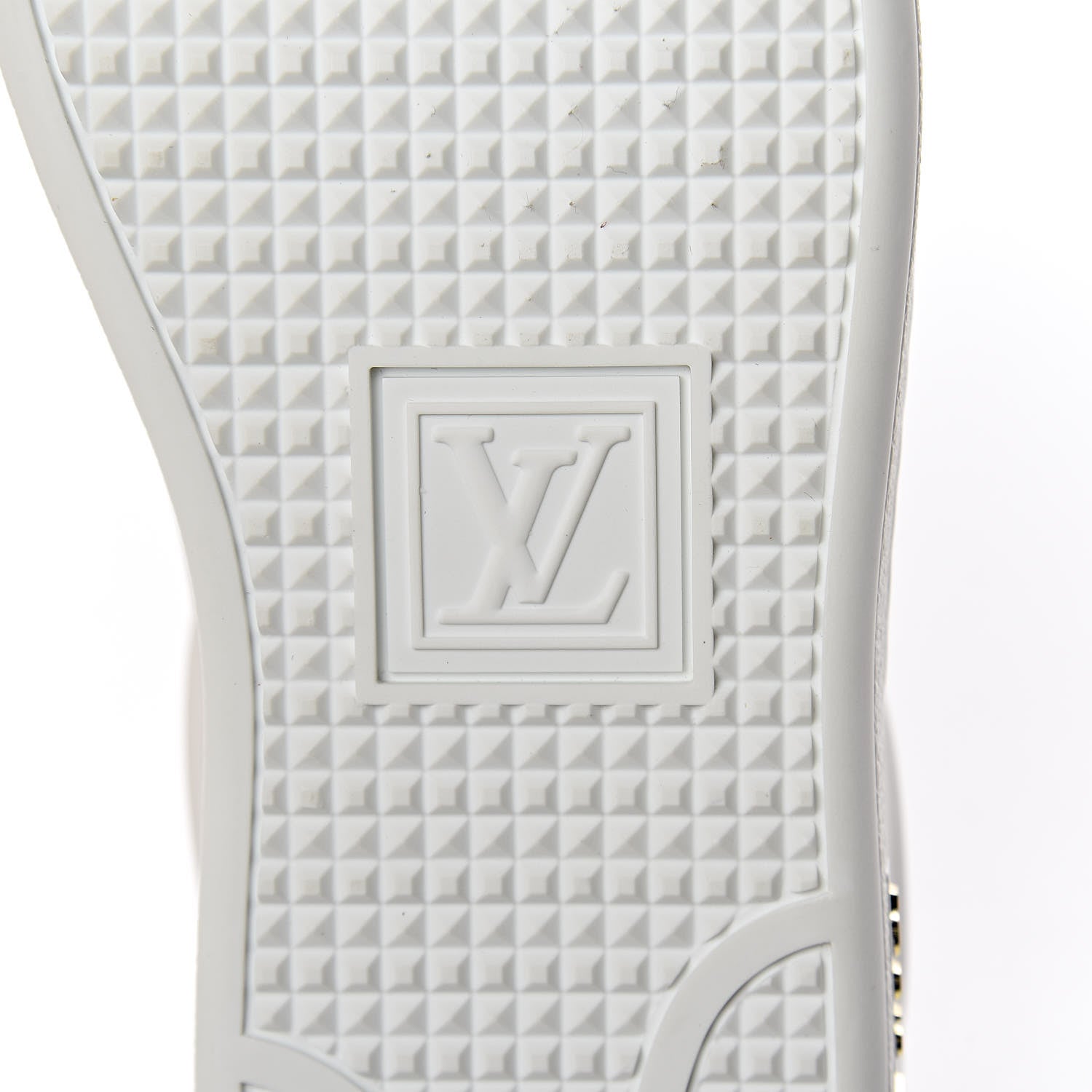 Louis Vuitton Calfskin Frontrow Sneakers 36.5 White 7 of 10