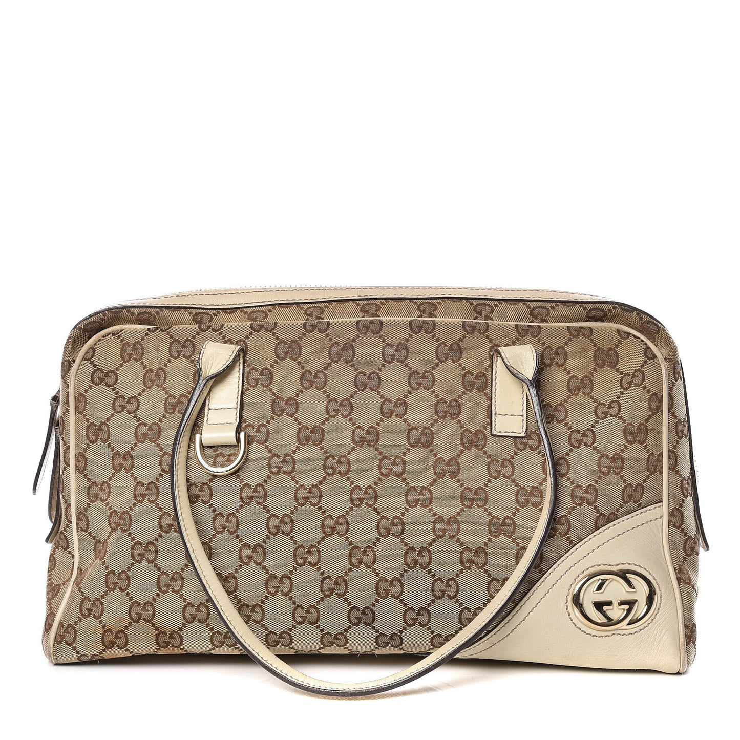 Monogram Medium New Britt Boston Off White