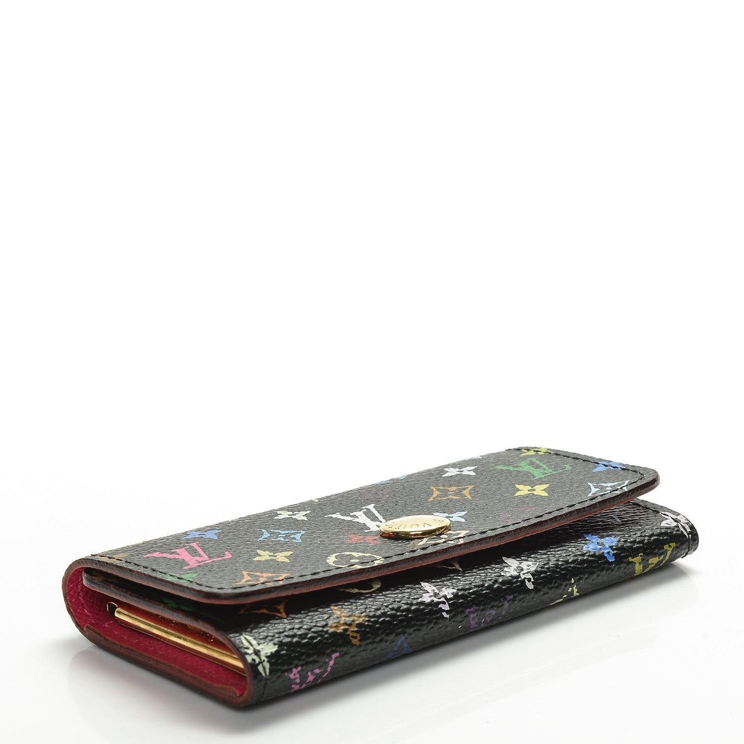 Louis Vuitton Monogram Multicolor Multicles 4 Key Holder Black Grenade 4 of 6