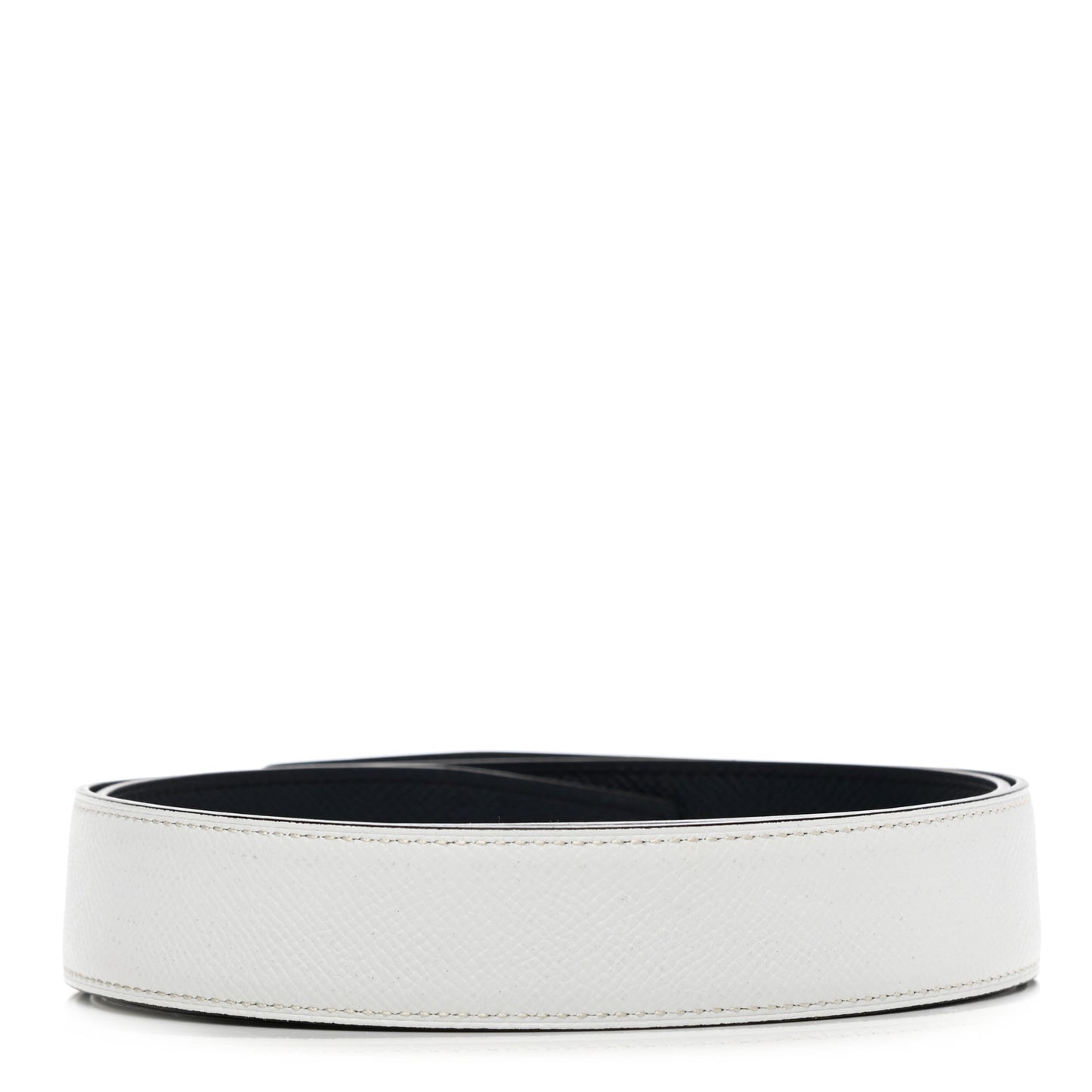 Epsom 32mm Belt Strap 85 Black White