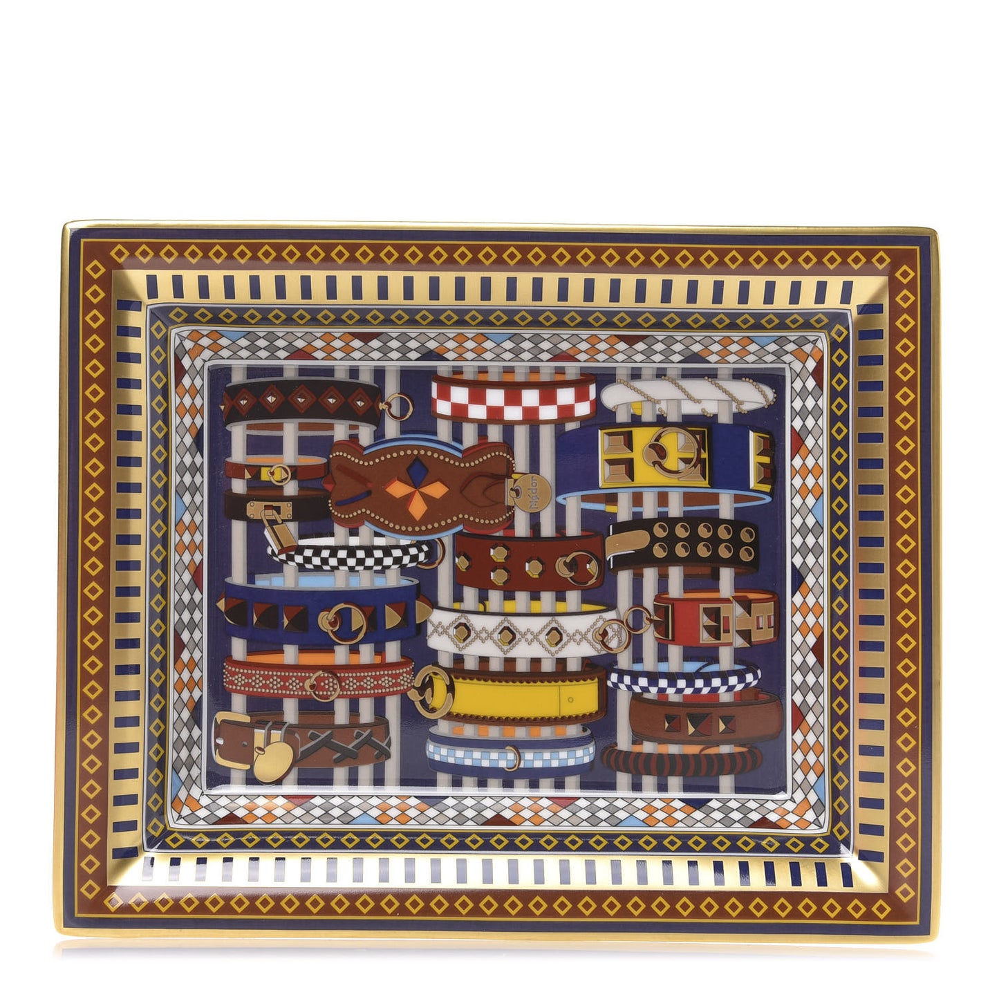 Porcelain Collier De Chien Change Tray