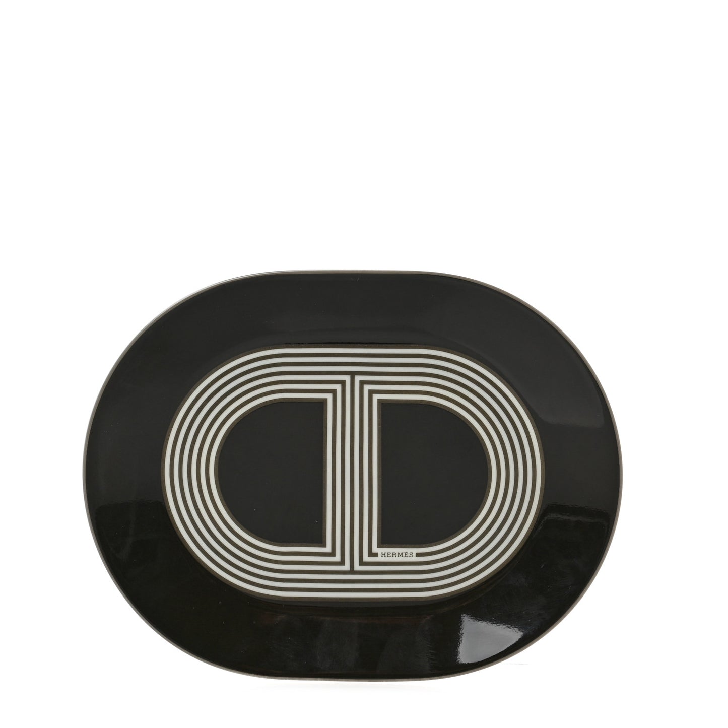 Porcelain Rallye 24 Mini Oval Plate
