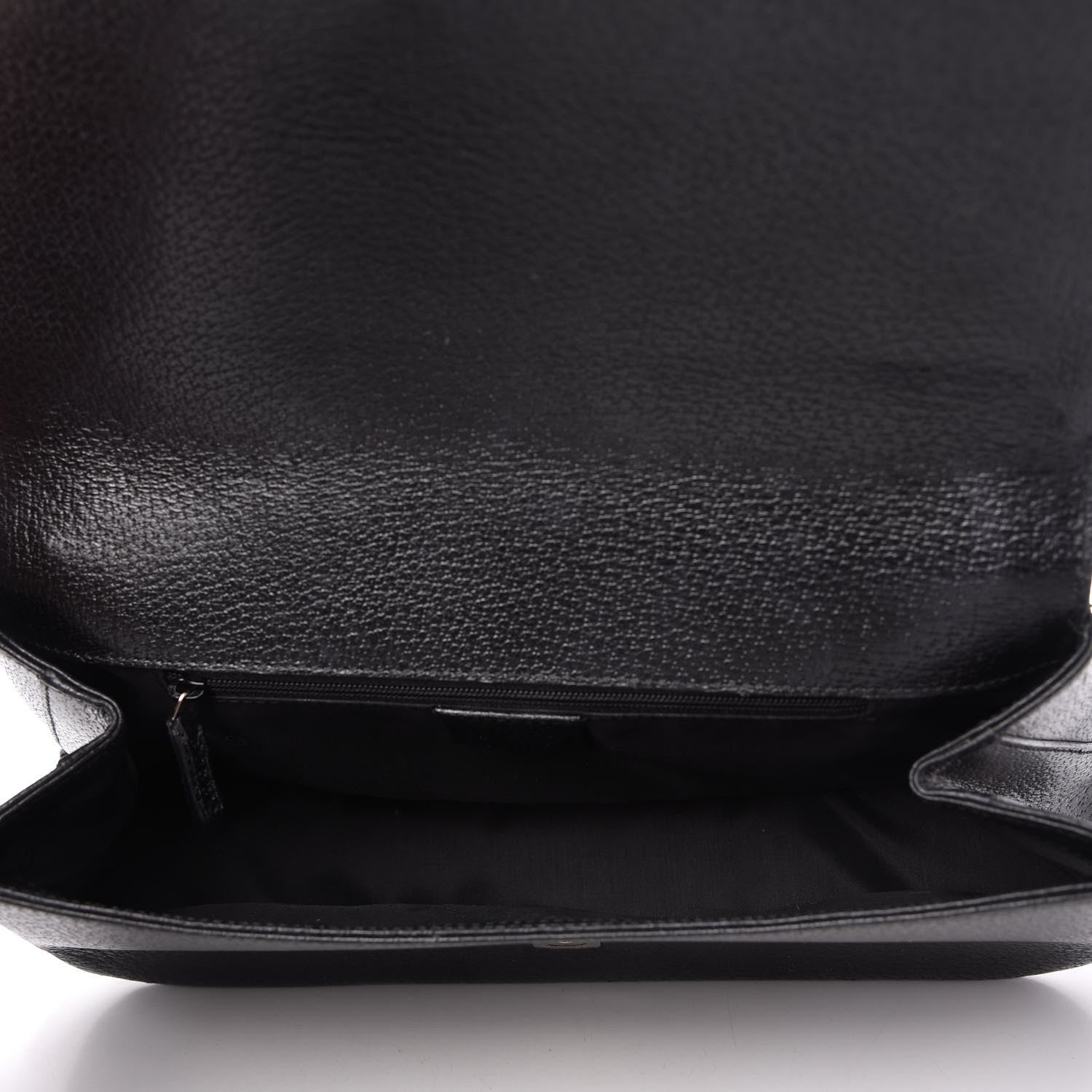 Gucci Calfskin Bamboo Baguette Shoulder Bag Black 5 of 10