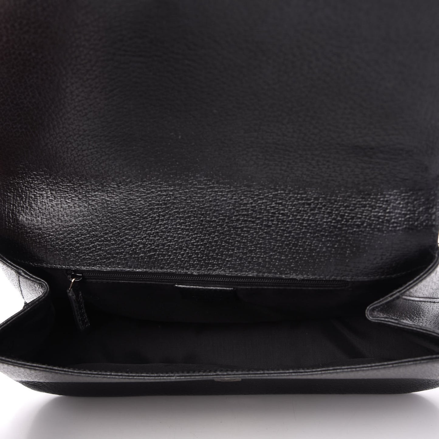 Calfskin Bamboo Baguette Shoulder Bag Black