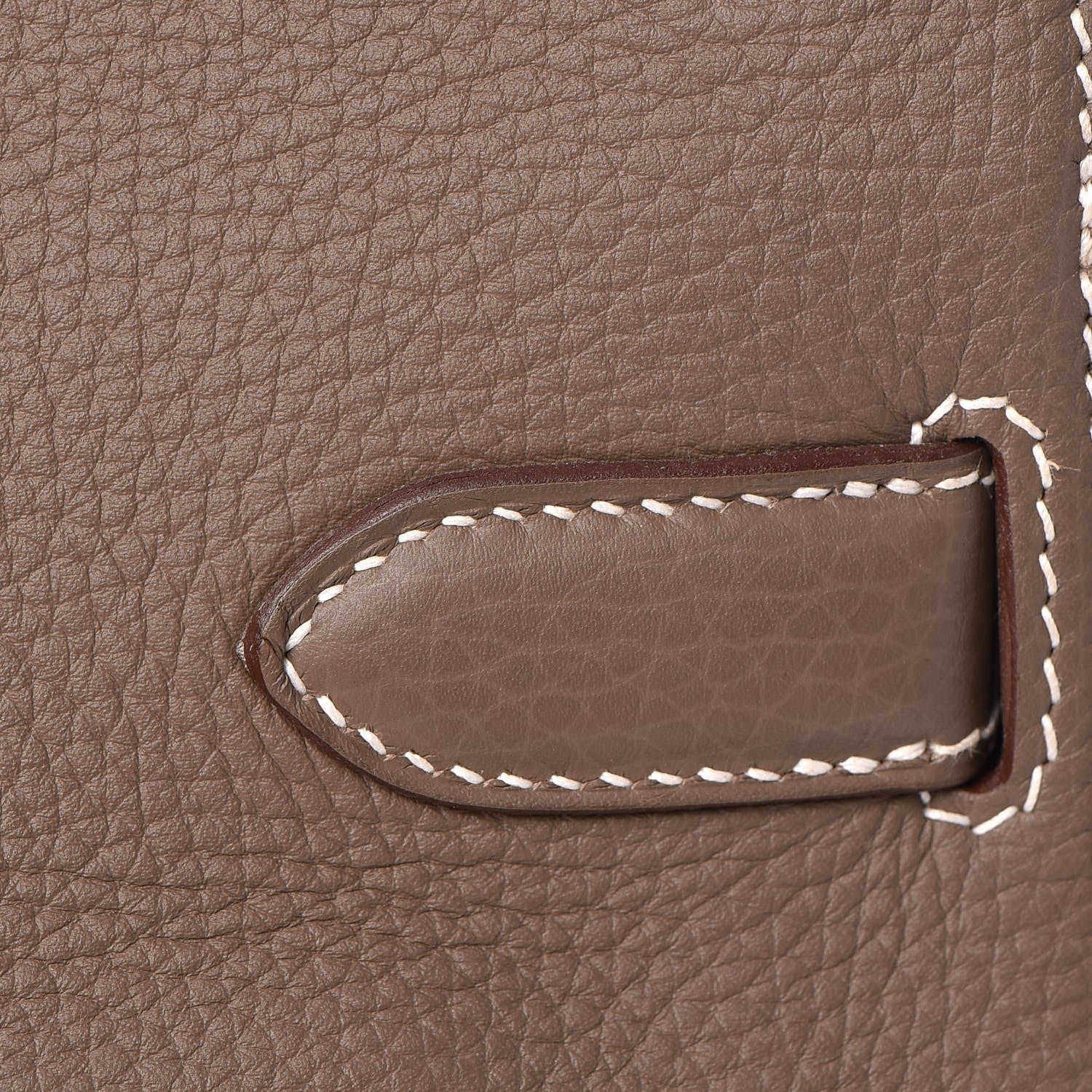 Hermes Taurillon Clemence Jypsiere 34 Etoupe 27 of 28