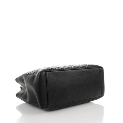 Chanel Caviar Quilted Grand Shopping Tote GST Black 4 of 8