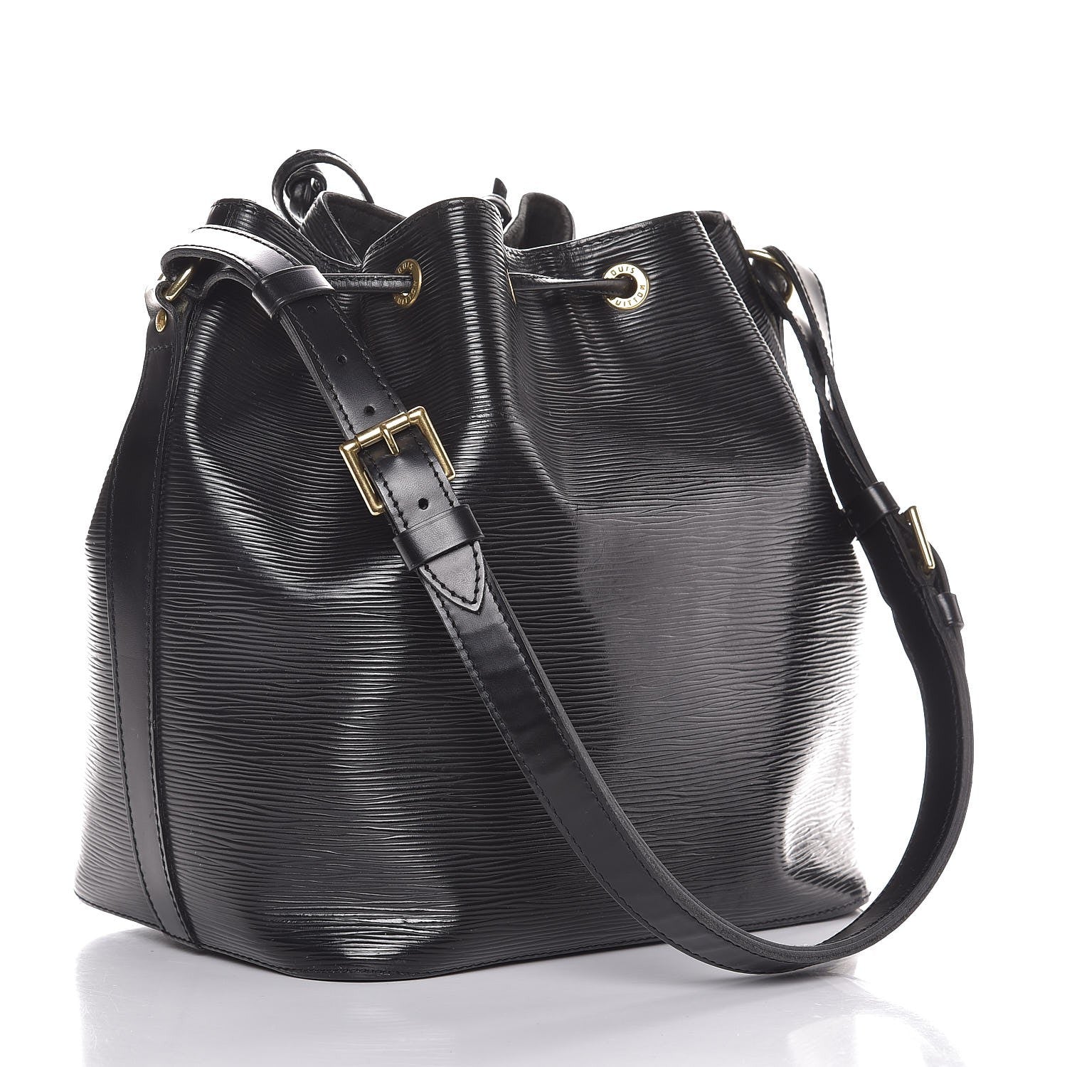 Louis Vuitton Epi Petit Noe Black 3 of 8